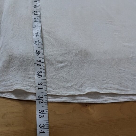 Aritzia Wilfred Free TEIGEN DRESS cream white size Small A4 - Picture 11 of 11